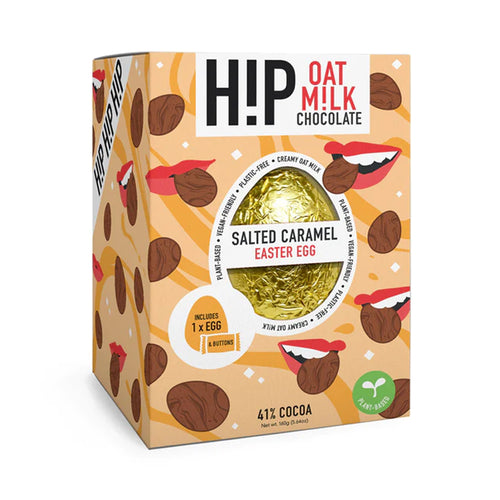 H!P Salted Caramel Oat M!lk Chocolate Easter Egg