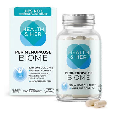 Health &amp; Her PeriMenopause Biome – Live Cultures Supplement