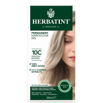 Herbatint Permanent Hair Colour Gel - 10C Swedish Blond