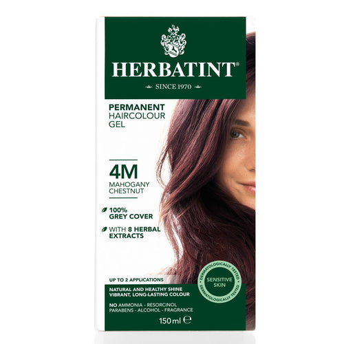 Herbatint Permanent Hair Colour Gel - 4M Mahogany Chestnut