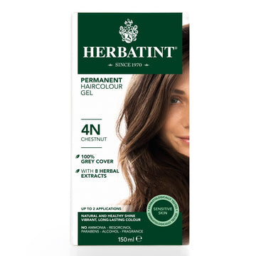 Herbatint Permanent Hair Colour Gel - 4N Chestnut