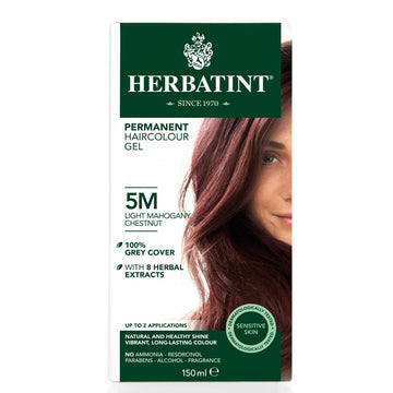 Herbatint Permanent Hair Colour Gel -  5M Light Mahogany