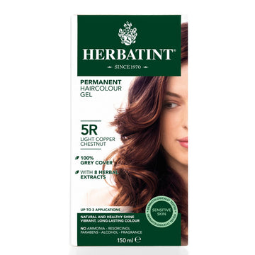 Herbatint Permanent Hair Colour Gel - 5R Light Copper Chestnut