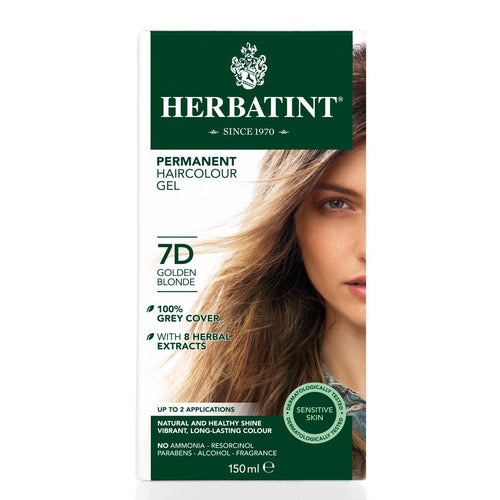 Herbatint Permanent Hair Colour Gel - 7D Golden Blonde