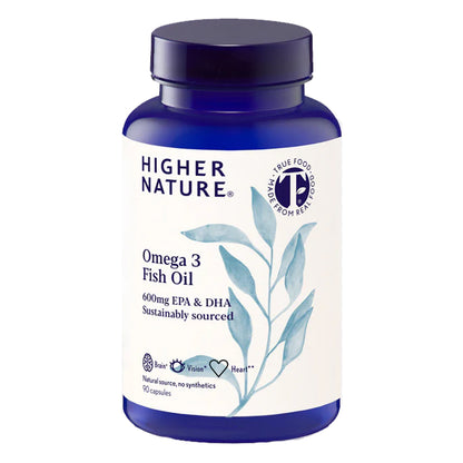 Higher Nature Omega 3 Fish Oils - Evergreen Healthfoods