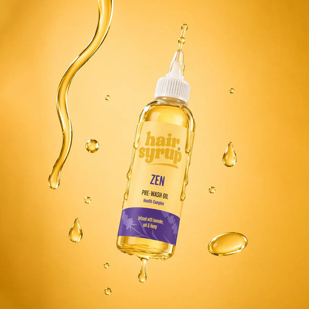 Hair Syrup Zen Pre-Wash Oil texture 