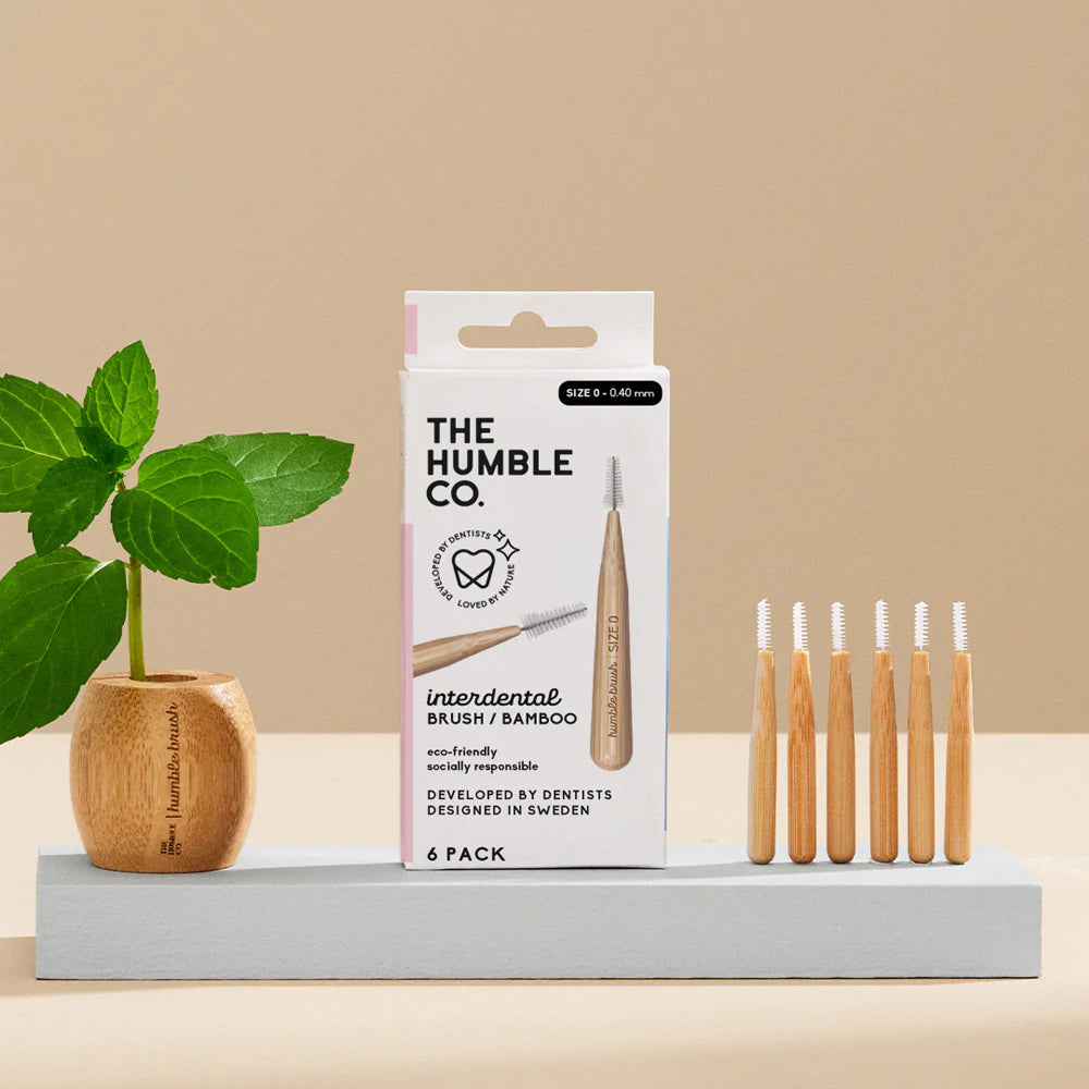 The Humble Co Interdental Brush Bamboo - size 0