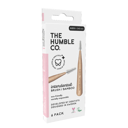 The Humble Co Interdental Brush Bamboo - size 0