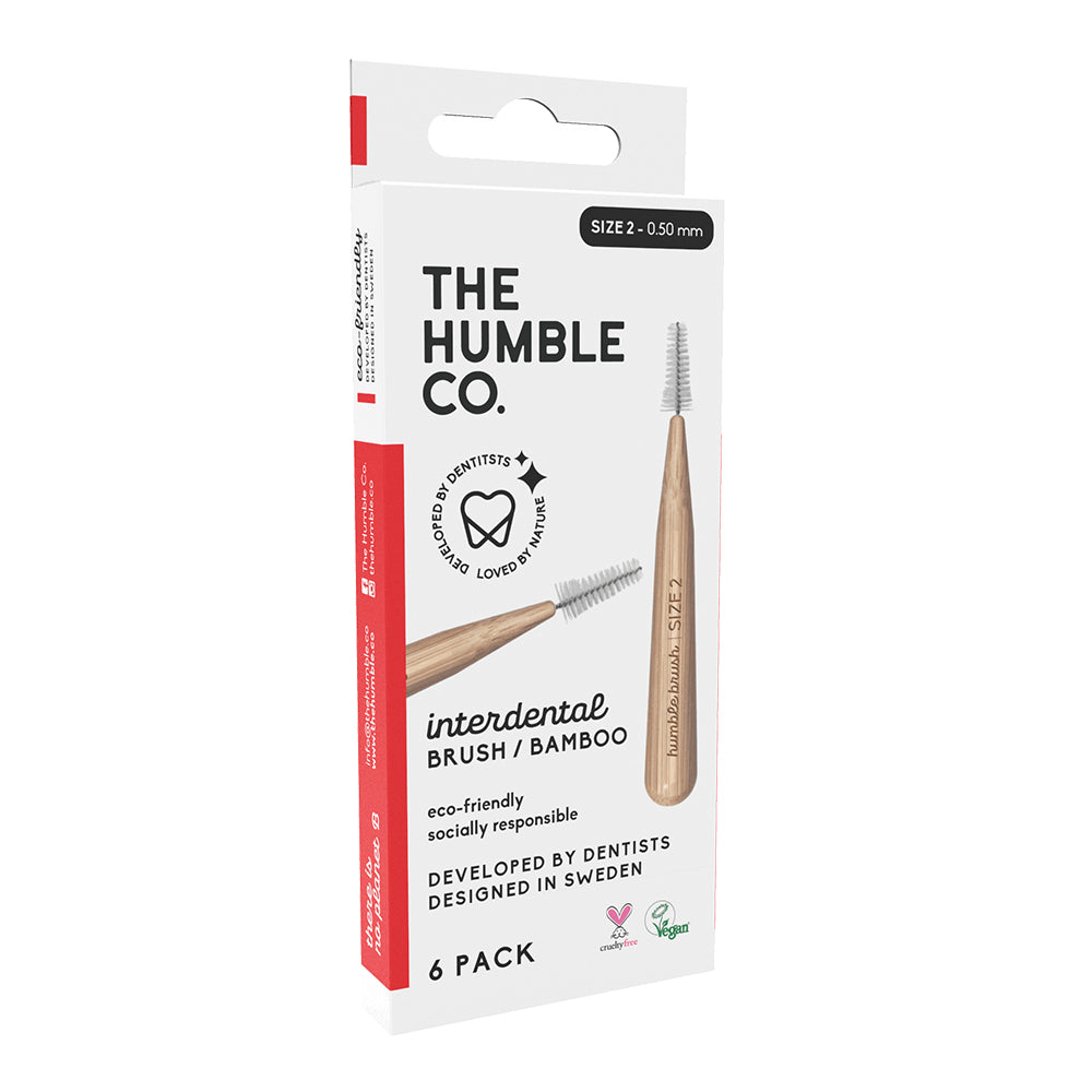 The Humble Co Interdental Brush Bamboo - Size 2