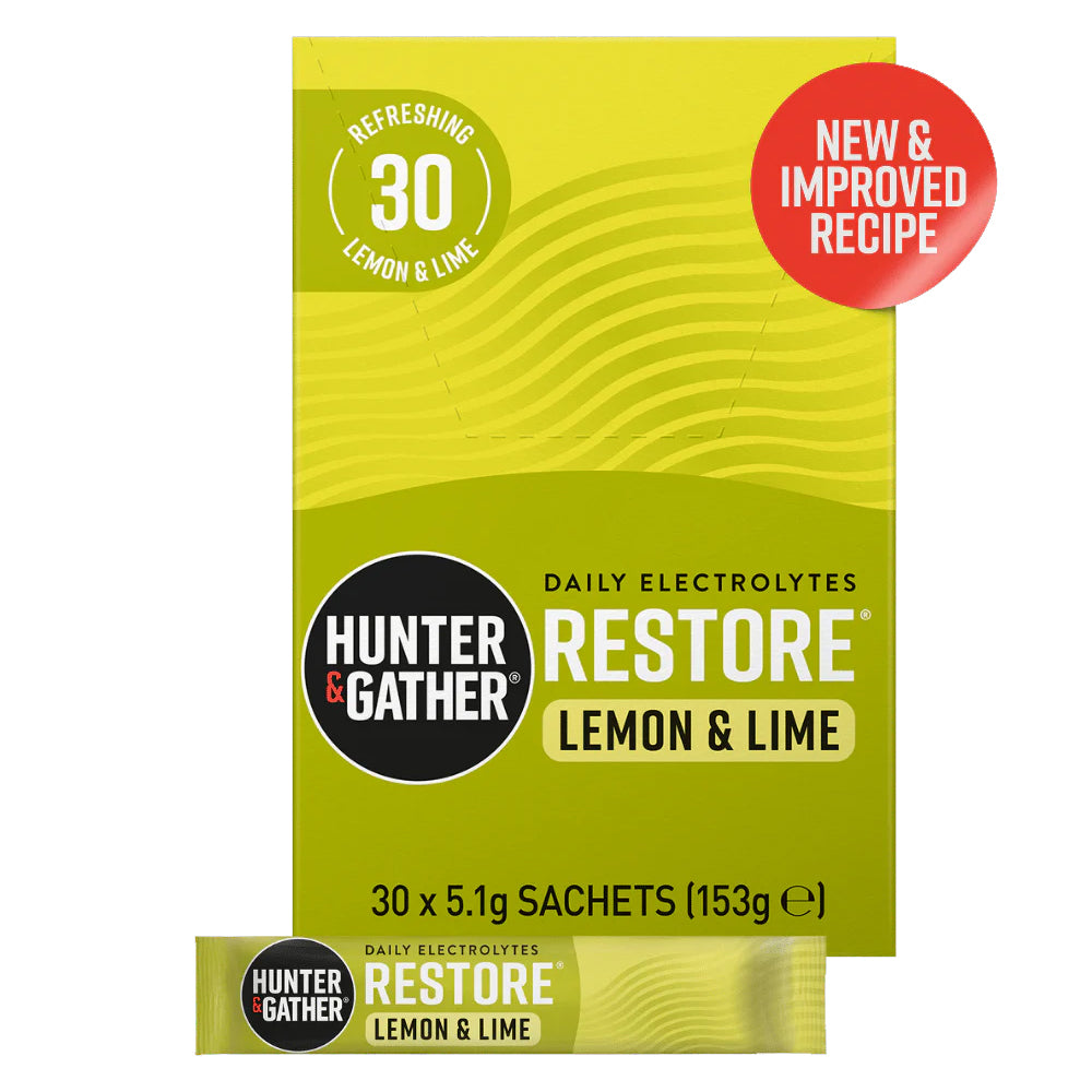 Hunter &amp; Gather Daily Electrolytes Restore Lemon &amp; Lime