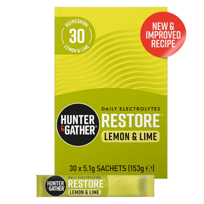 Hunter &amp; Gather Daily Electrolytes Restore Lemon &amp; Lime