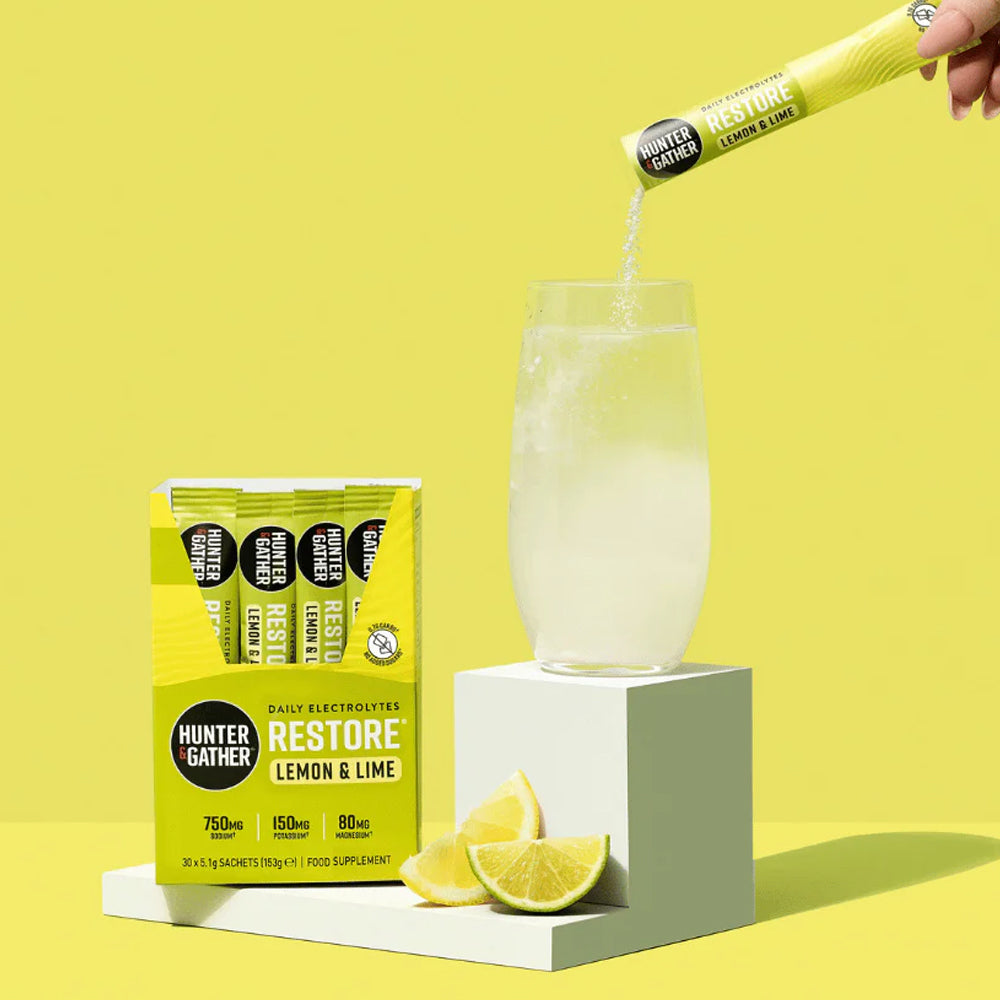 Hunter &amp; Gather Daily Electrolytes Restore Lemon &amp; Lime