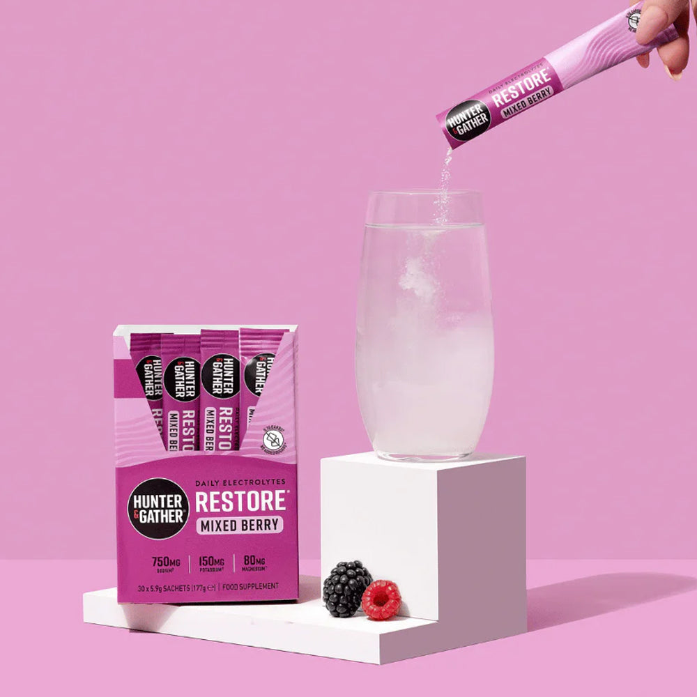 Hunter &amp; Gather Daily Electrolytes Restore Mixed Berry