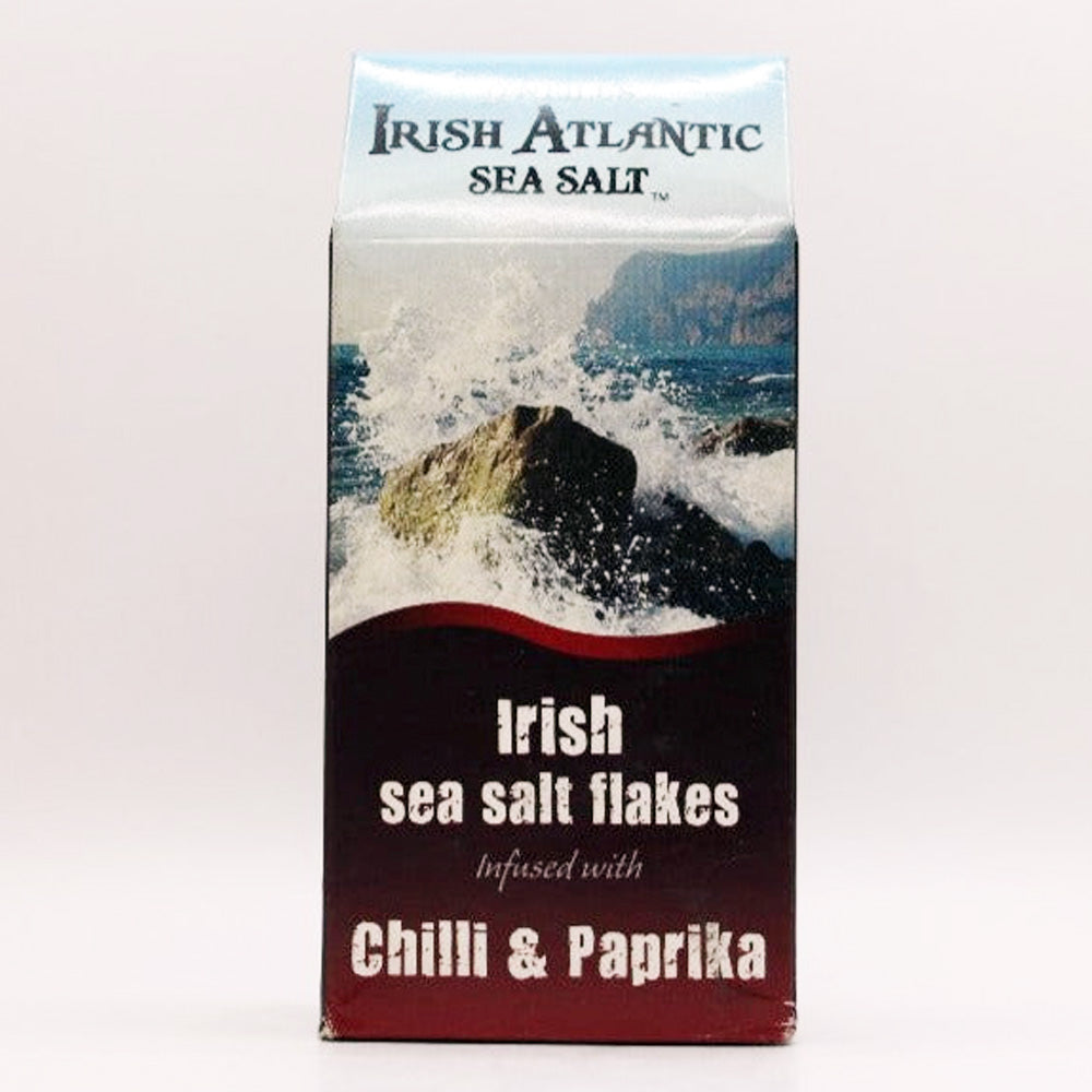 Irish Atlantic Sea Salt Flakes Chilli &amp; Paprika