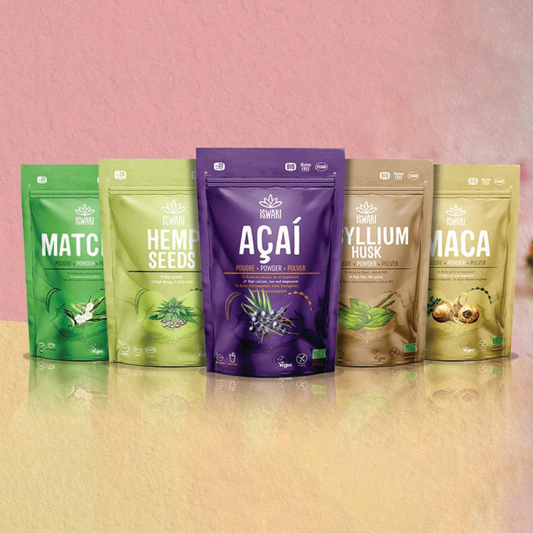 Iswari Maca, Acai and Matcha