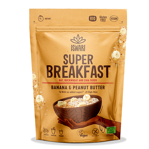 Iswari Super Breakfast Peanut Butter and Banana