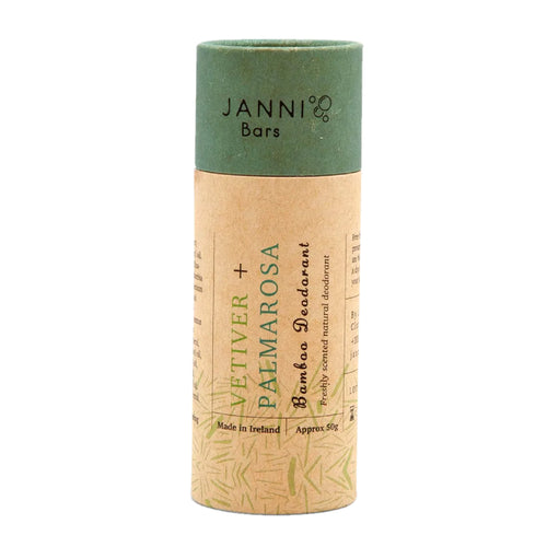 Janni Vetiver + Palmarosa Bamboo Deodorant