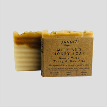 Janni Milk &amp; Honey Soap Bar