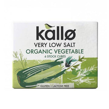 Kallo Very Low Salt Vegetable Stock Cubes