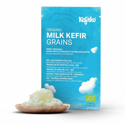 Kefiko Organic Milk Kefir Grains pouch