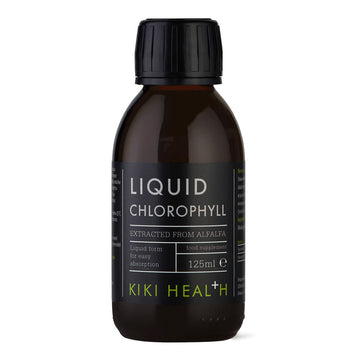 A 125ml bottle of Kiki Health Liquid Chlorophyll
