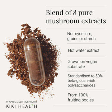 Kiki Health Organic Multi-Mushroom Blend
