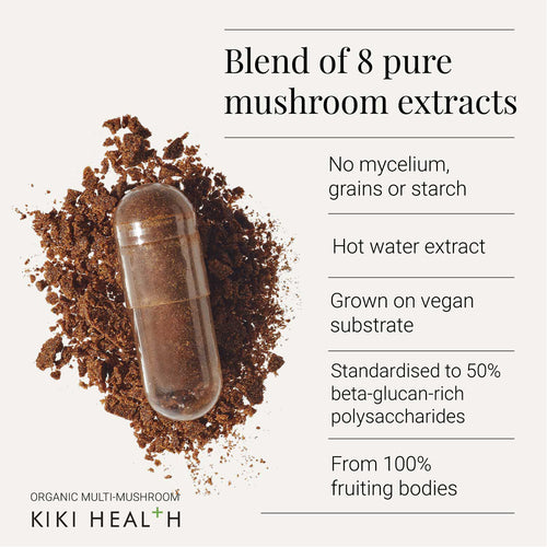 Kiki Health Organic Multi-Mushroom Blend