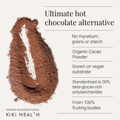 Kiki Health Organic Mushroom Cacao Powder