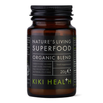 A bottle of Kiki Health Nature&