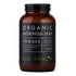 A 100g bottle of Kiki Health Organic Moringa Leaf Powder.