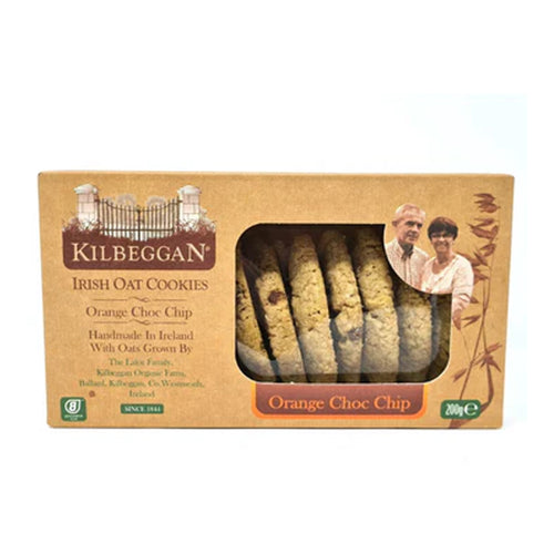 Kilbeggan Irish Oat Cookies - Orange Choc Chip