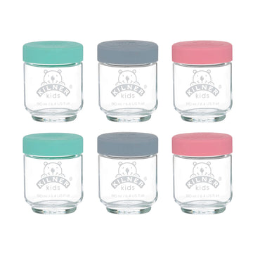 Kilner Set Of 6 Kids Jars