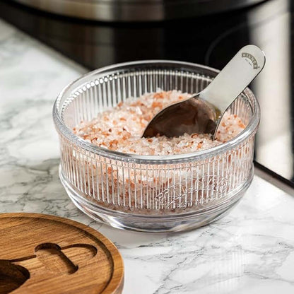 Kilner salt pot with spoon