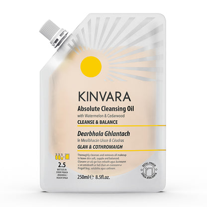 Kinvara Skincare Absolute Cleansing Oil Refill Pouch