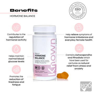 Known Nutrition Hormone Balance Vegan Gummies