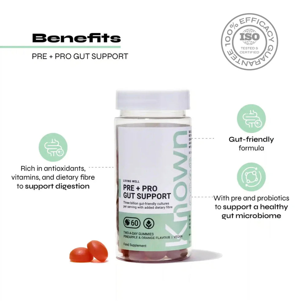 Known Pre+Pro Gut Support Gummies