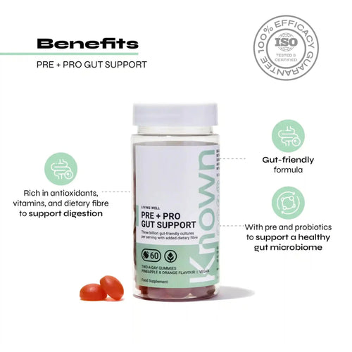 Known Pre+Pro Gut Support Gummies