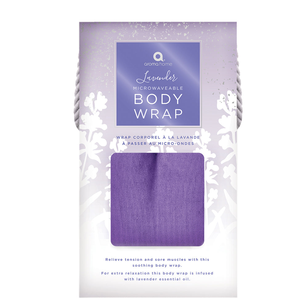Aroma Home Lavender Cord Warming Body Wrap