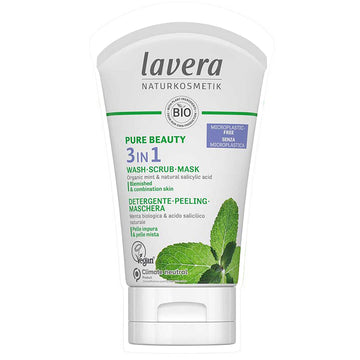 Lavera Pure Beauty 3 in 1 Wash Scrub Mask