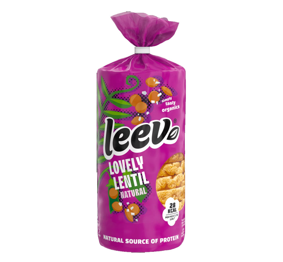 Leev Lovely Organic Lentil Natural Cakes