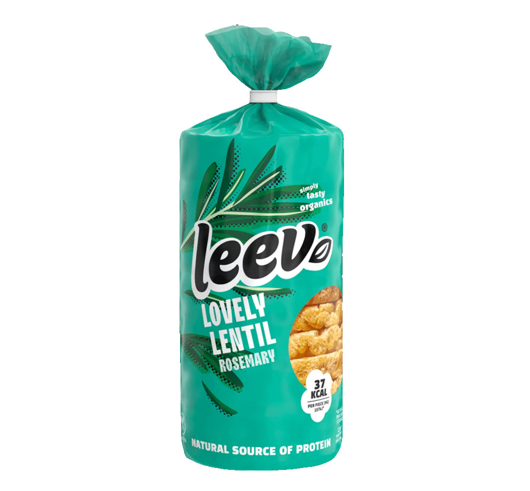 Leev Lovely Organic Rosemary Lentil Cakes