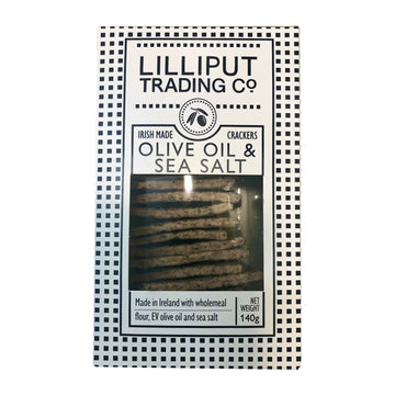 Lilliput Trading Co. Olive Oil &amp; Sea Salt Crackers