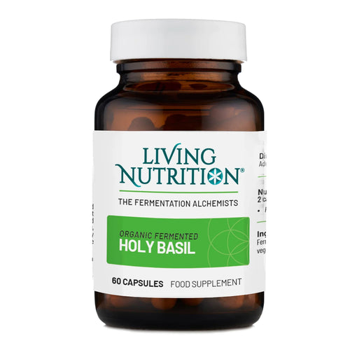 Living Nutrition Organic Fermented Holy Basil