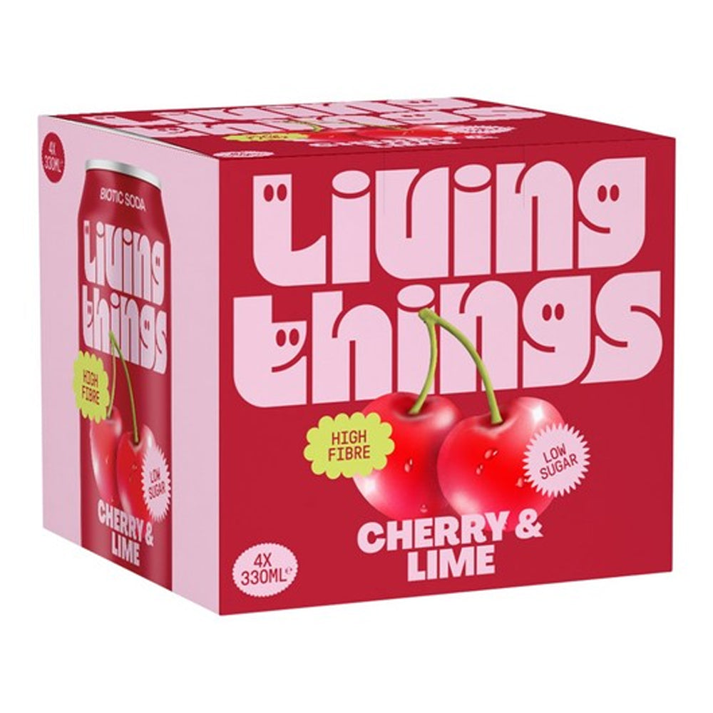 Living Things Cherry &amp; Lime Multipack