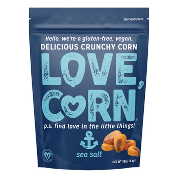 pouch of Love Corn Sea Salt Corn Snacks