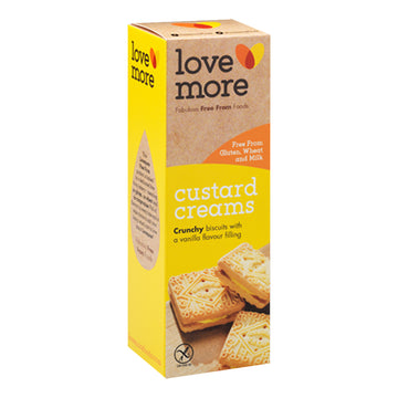 box of Lovemore Gluten-Free Custard Creams