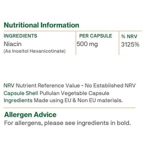 Macánta No Flush Niacin