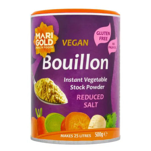 Marigold Less Salt Swiss Vegetable Vegan Bouillon Powder