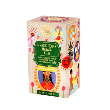 Ministry of Tea Organic *Magic Hemp* Masala Chai - 20 Tea Bags