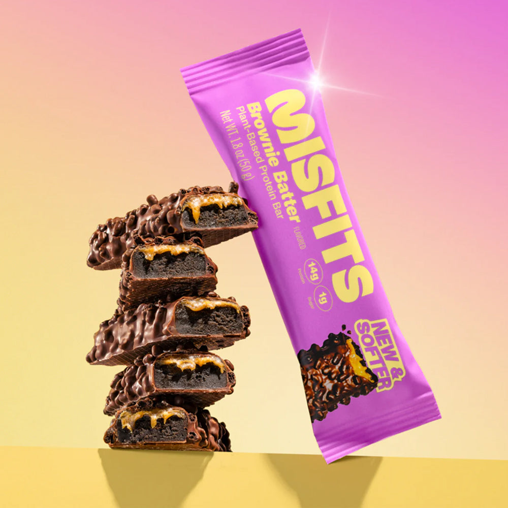 Misfits Brownie Batter Protein Bar